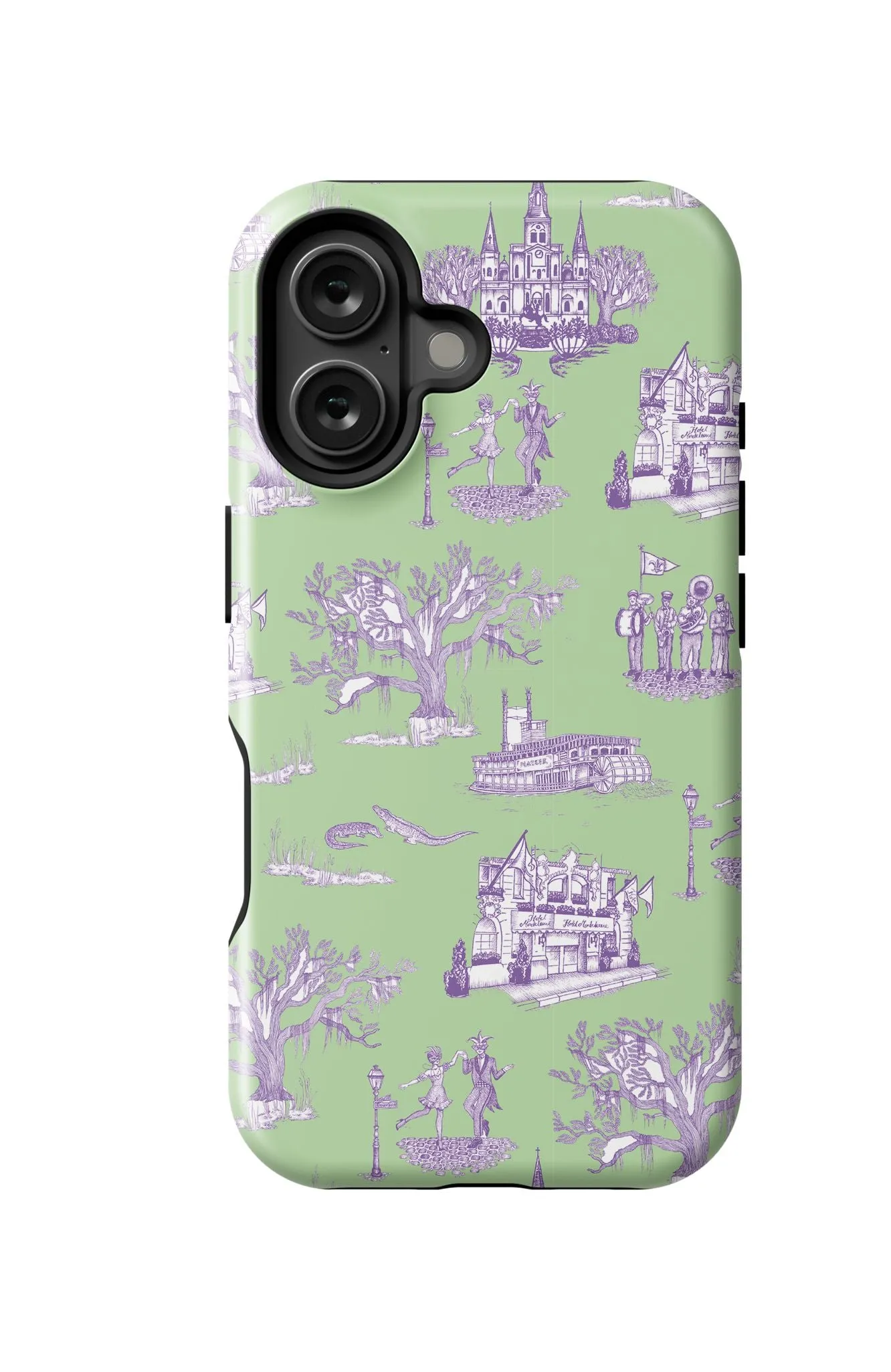 New Orleans Toile iPhone Case