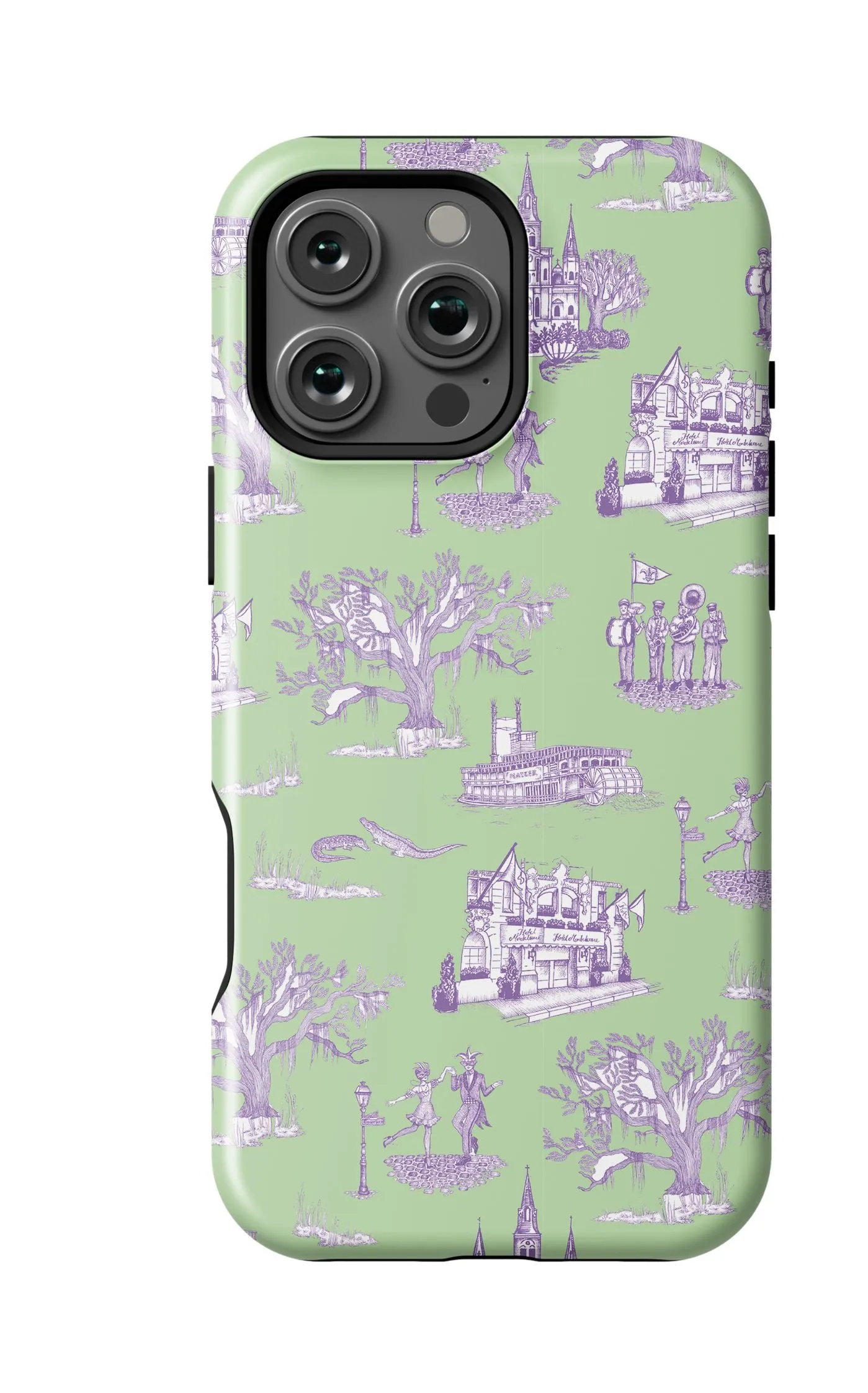 New Orleans Toile iPhone Case