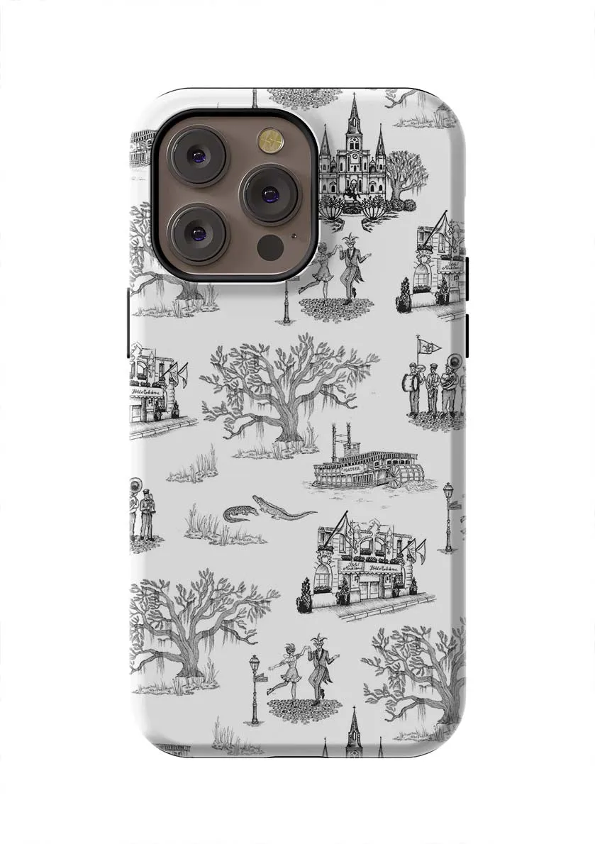 New Orleans Toile iPhone Case