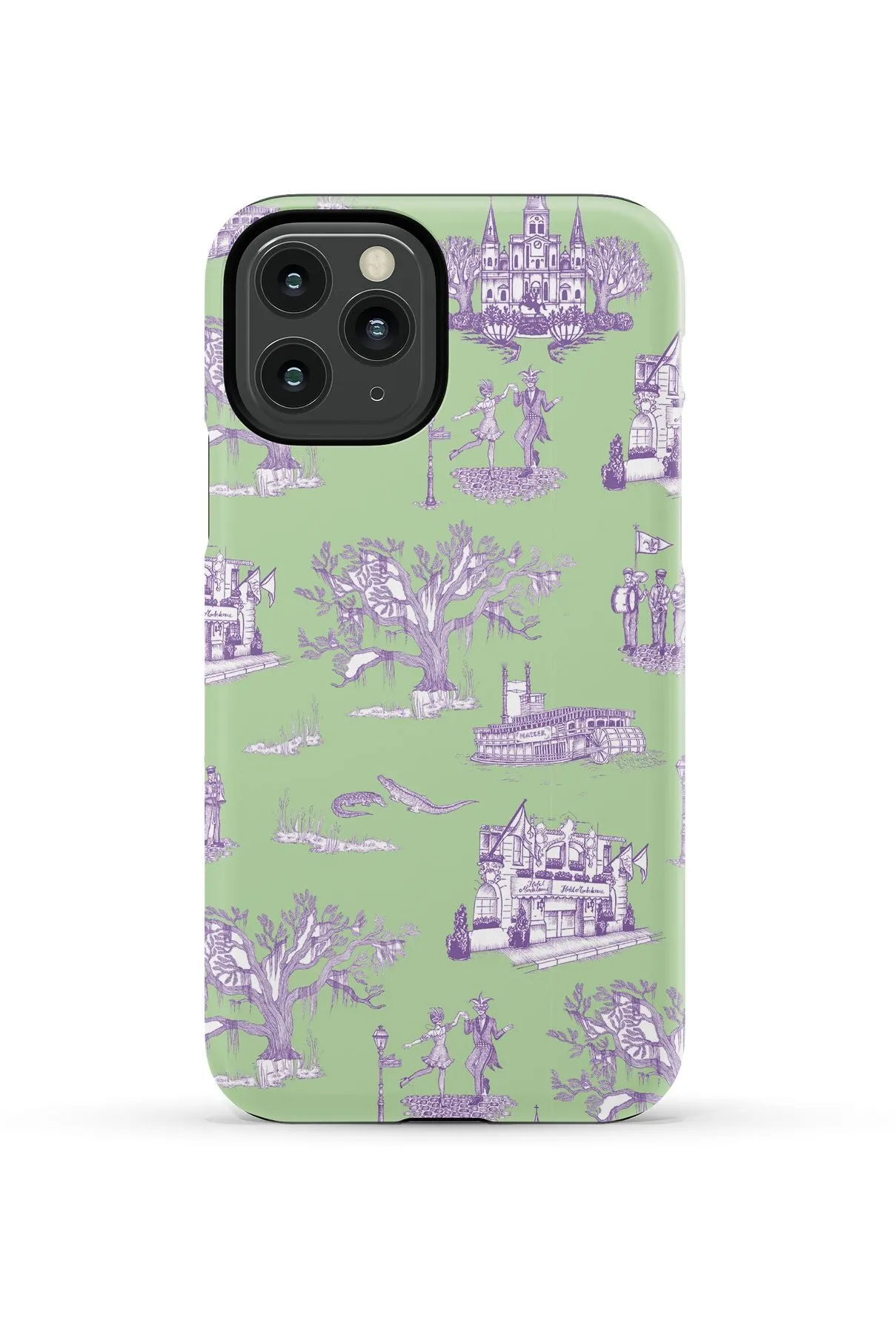 New Orleans Toile iPhone Case