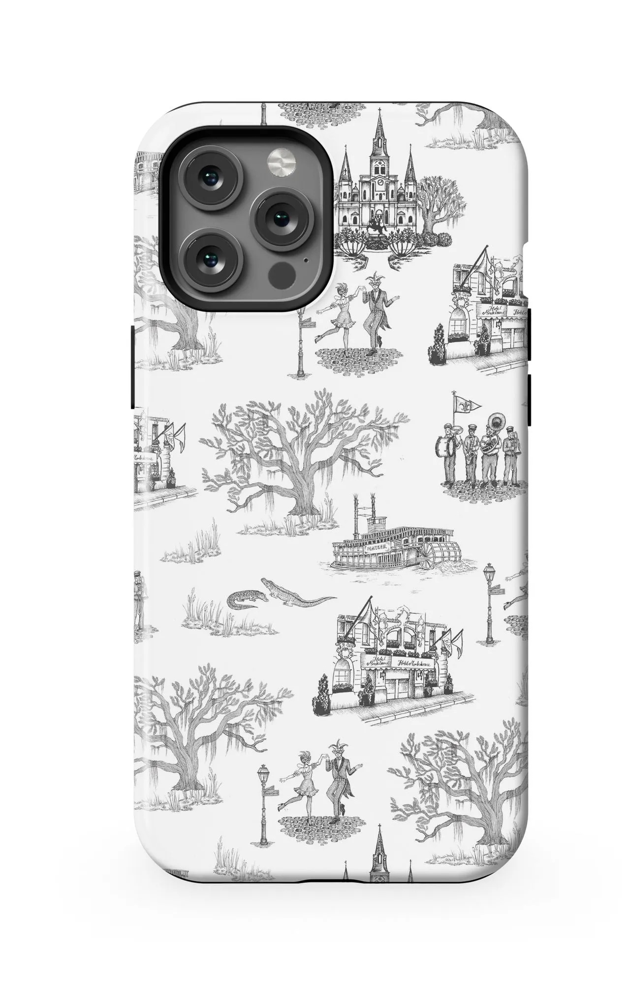 New Orleans Toile iPhone Case