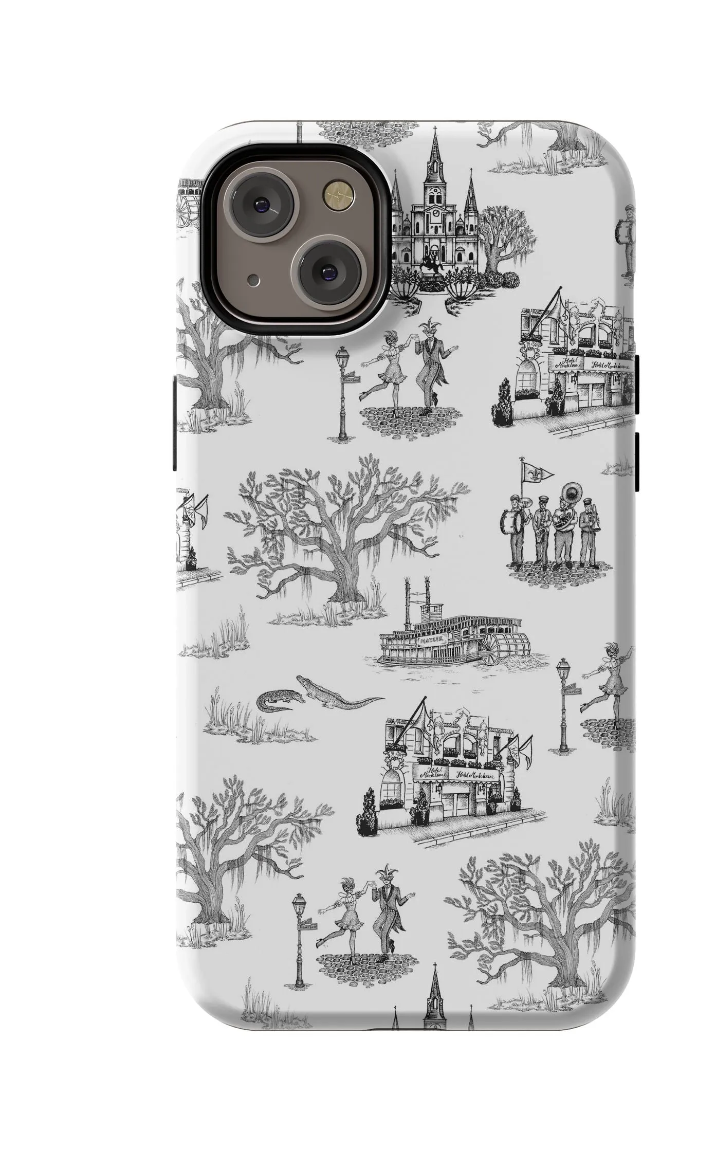 New Orleans Toile iPhone Case