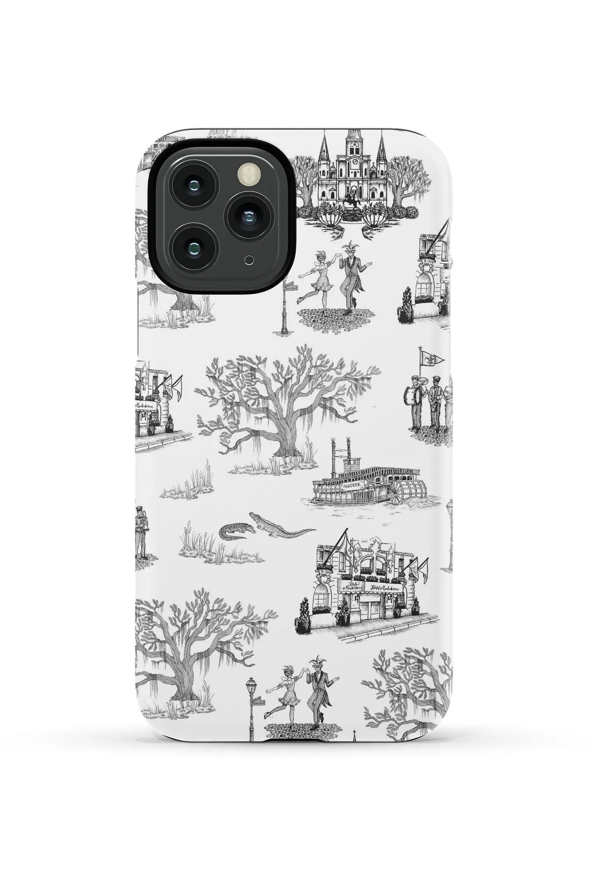 New Orleans Toile iPhone Case