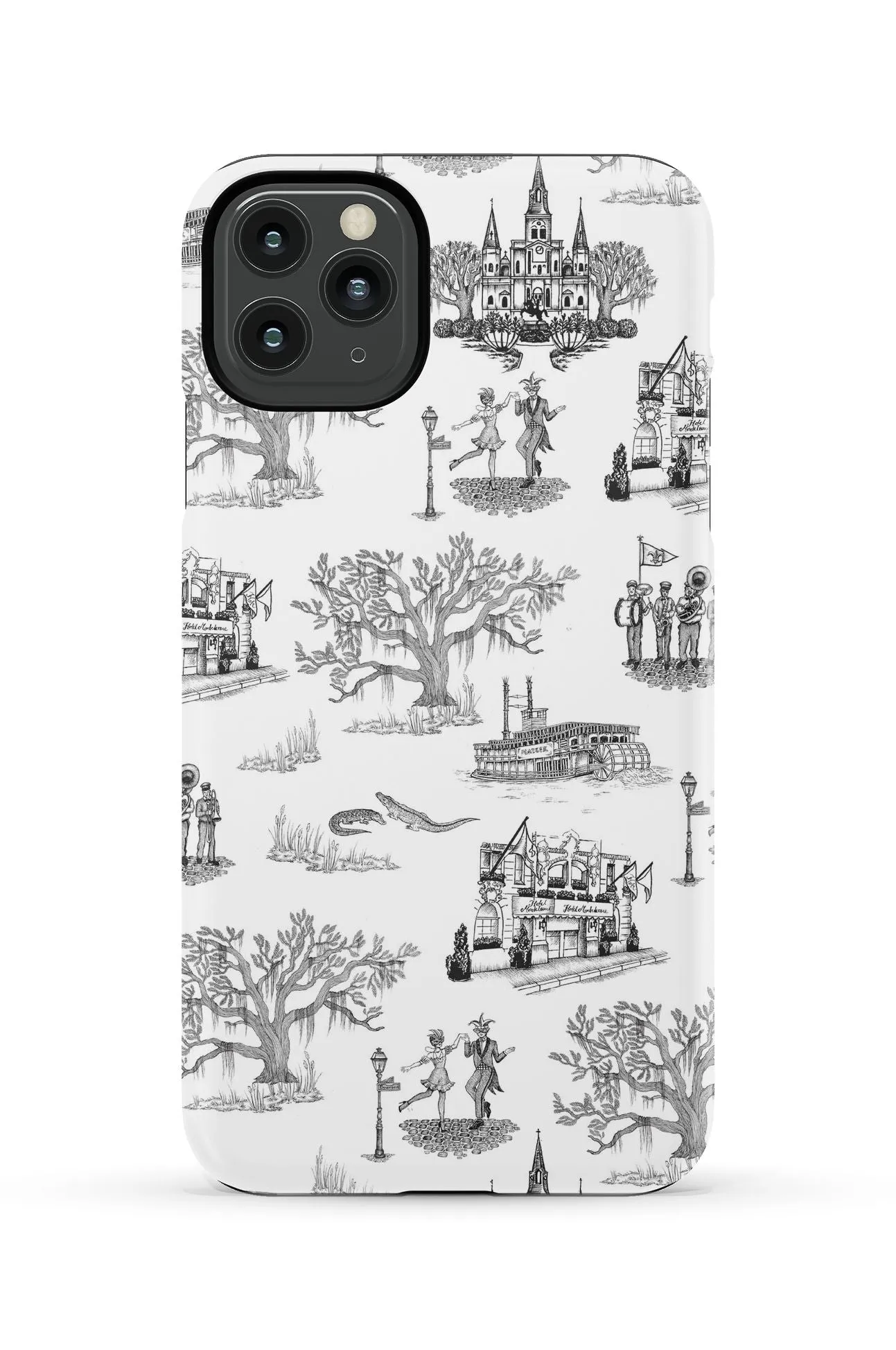 New Orleans Toile iPhone Case