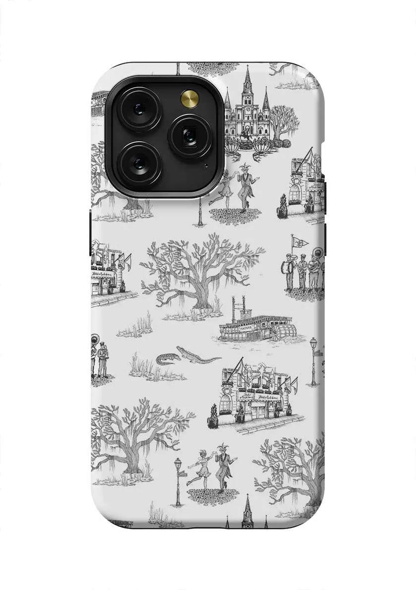 New Orleans Toile iPhone Case