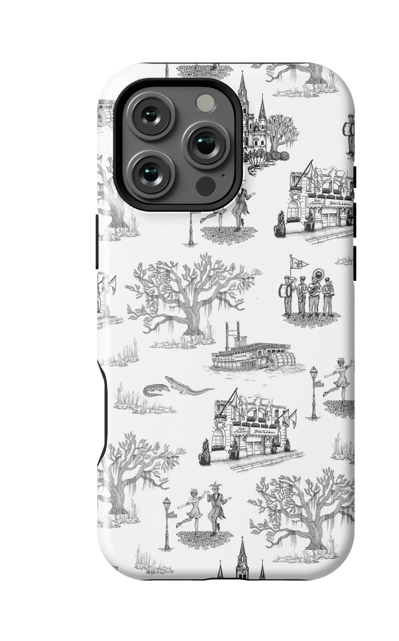 New Orleans Toile iPhone Case