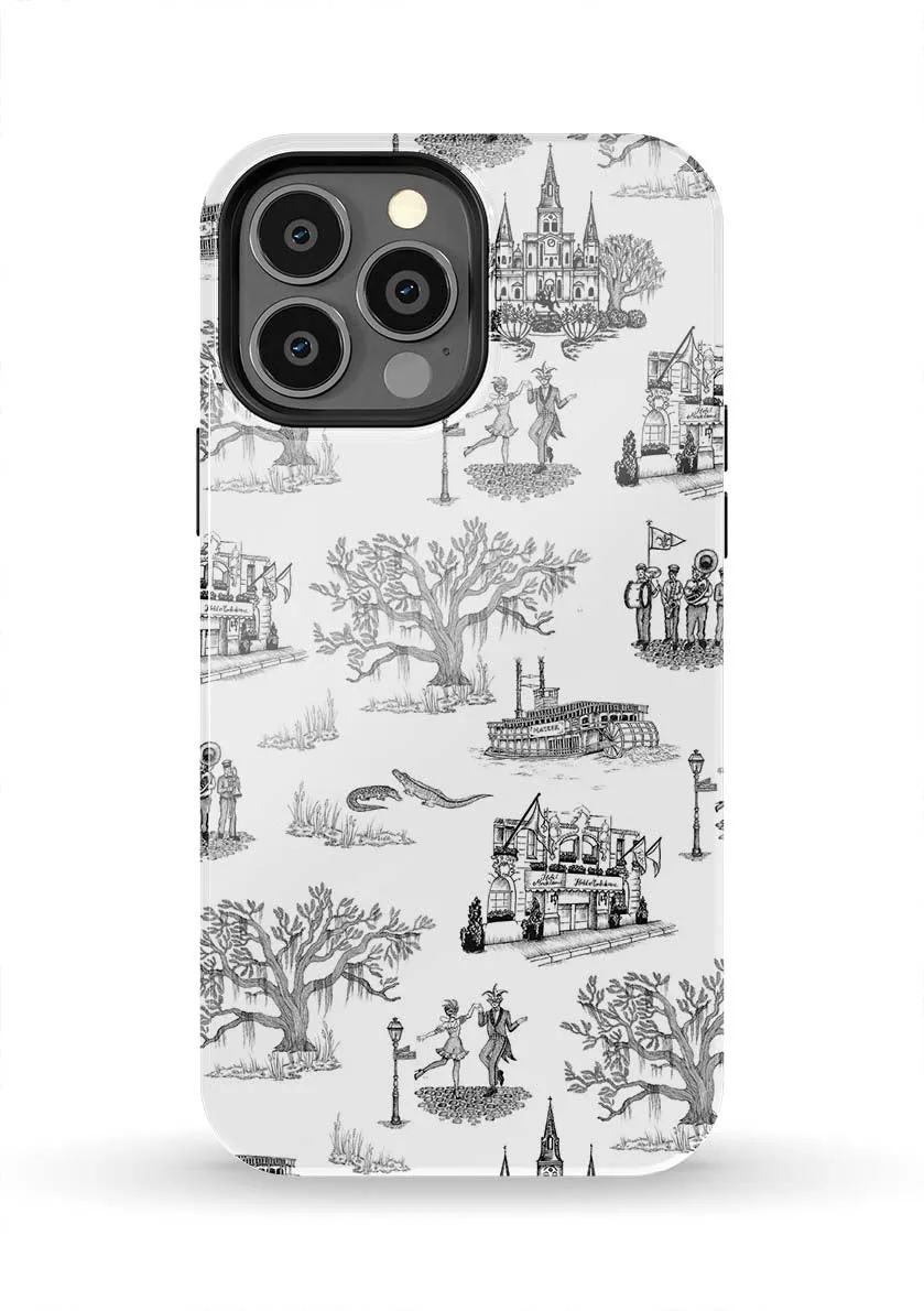 New Orleans Toile iPhone Case