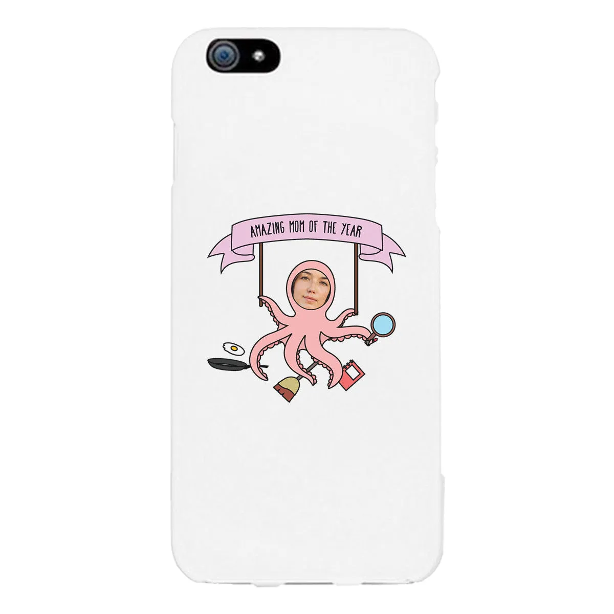 Octopus Mom Customized Case Personalized Gift