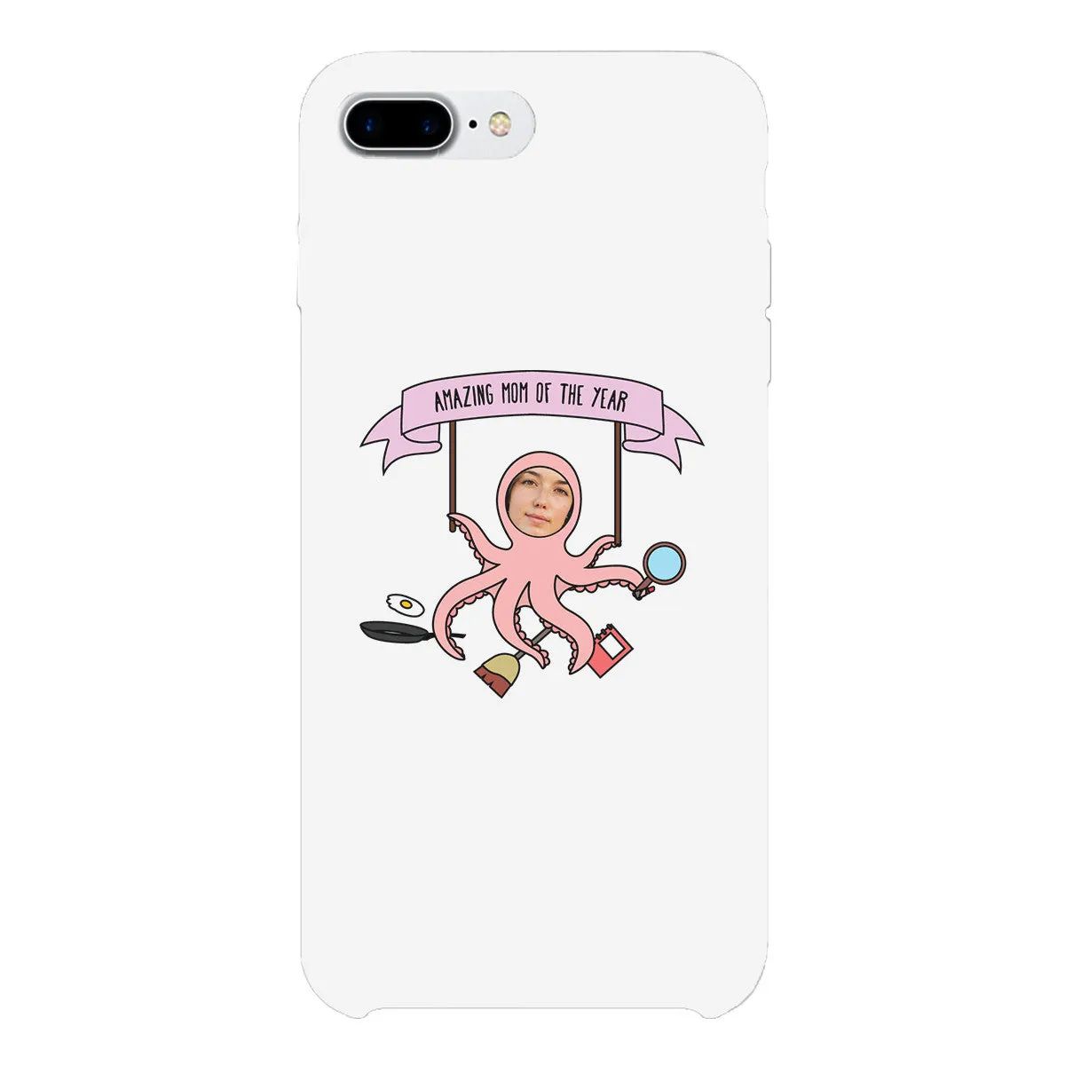 Octopus Mom Customized Case Personalized Gift