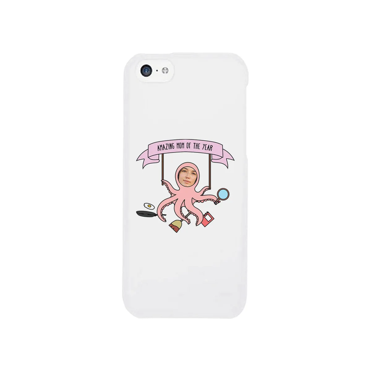 Octopus Mom Customized Case Personalized Gift