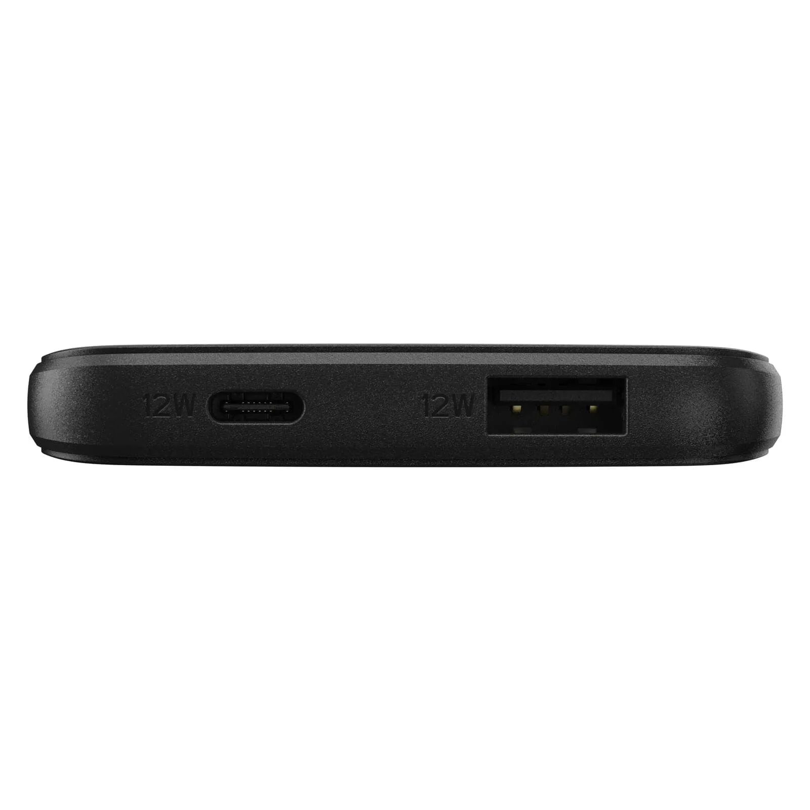 OtterBox 5000mAh USB-A / USB-C 12W Power Bank - Black