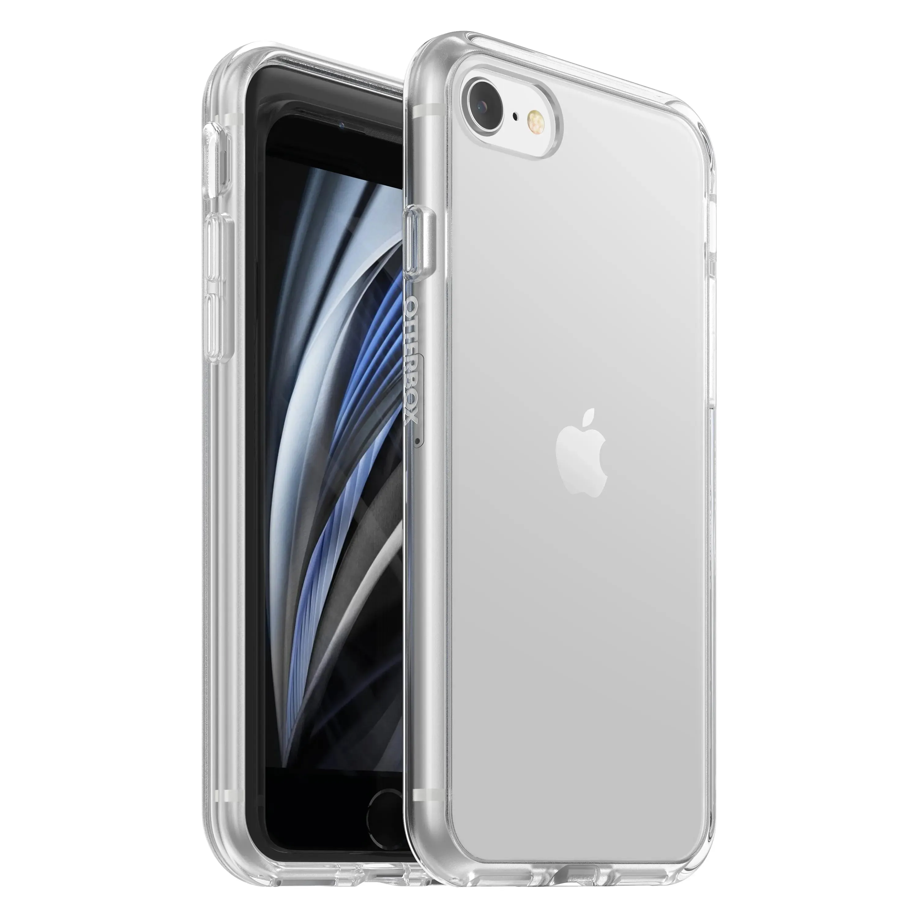 OtterBox React Case for iPhone 7 / 8 / SE 2nd gen 2020 / SE 3rd gen 2022, Ultra-Slim, Protective Thin Case, Clear