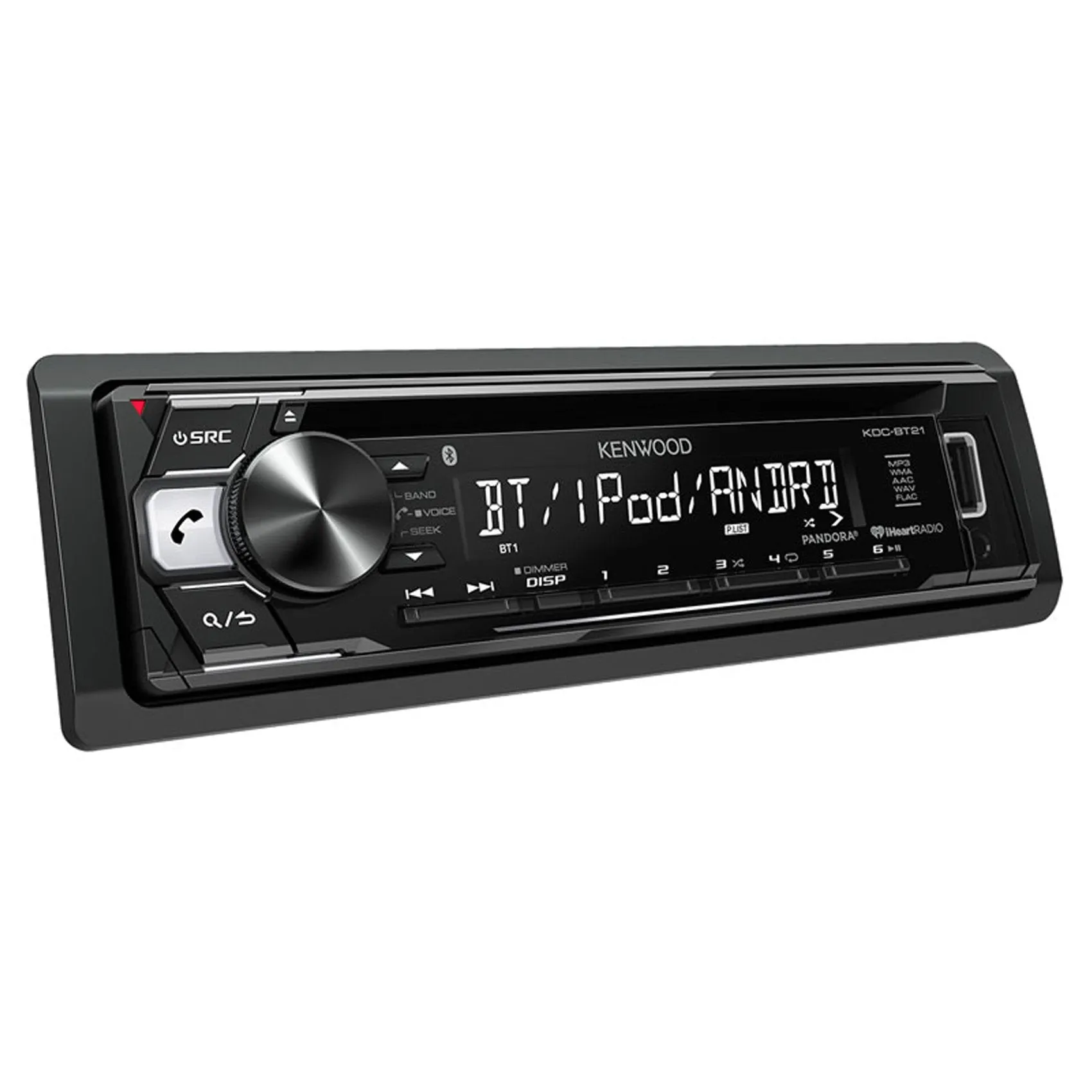 Package - 2 Pairs of Pioneer TS-G1620F 6-1/2" 2-Way 300W Speaker   Kenwood KDC-BT21 Single-DIN in-Dash Bluetooth CD Receiver   Free EBH700 Headphone