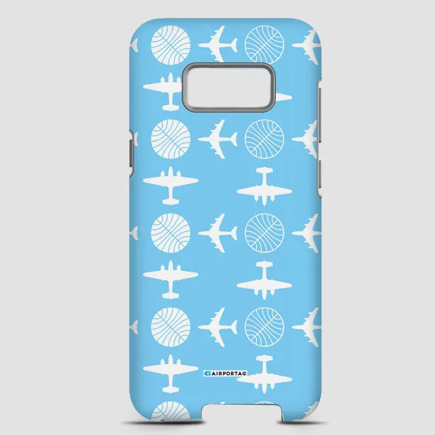 Pan Am Plane Pattern - Phone Case