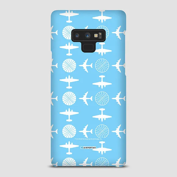 Pan Am Plane Pattern - Phone Case