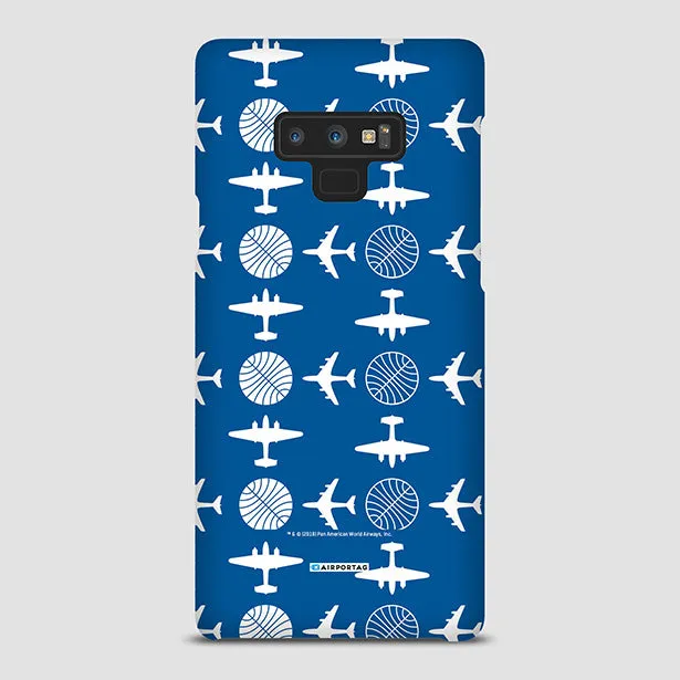 Pan Am Plane Pattern - Phone Case