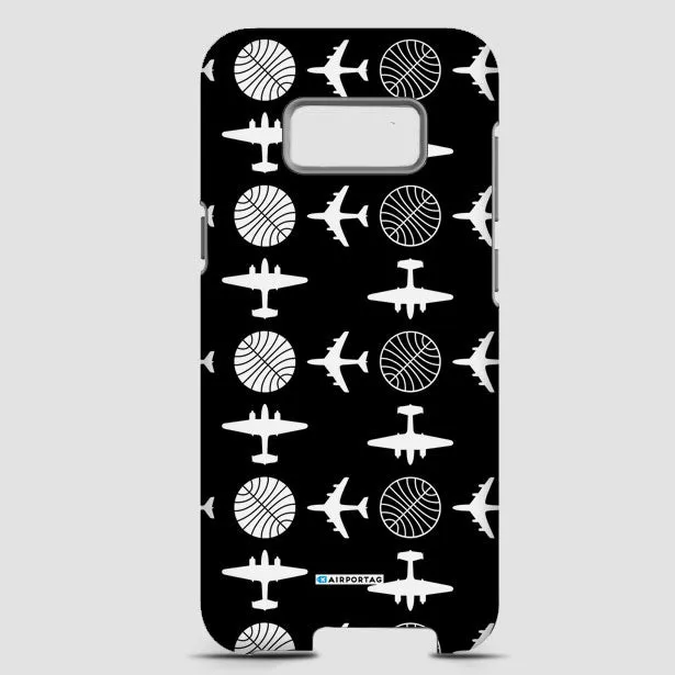 Pan Am Plane Pattern - Phone Case