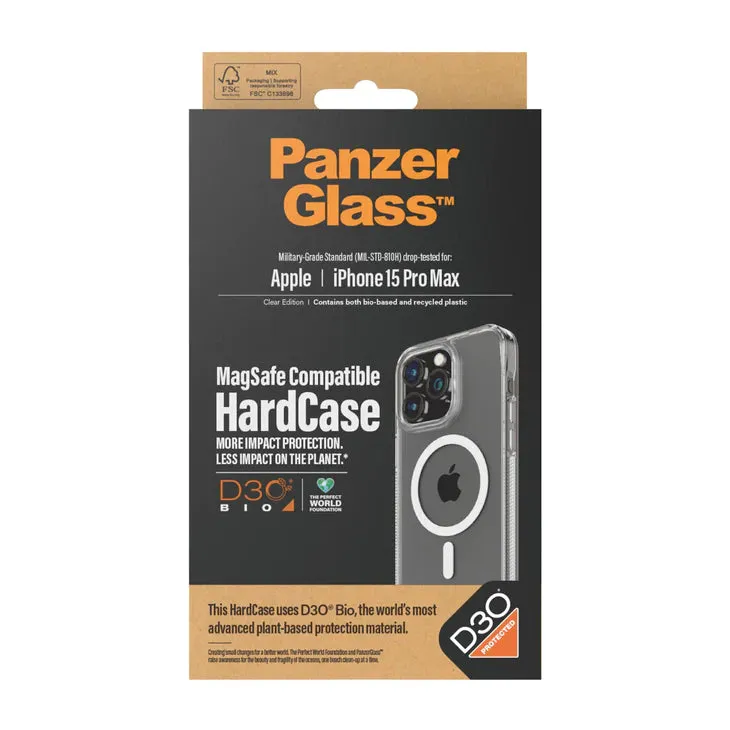 PanzerGlass Hard Case Magsafe Compatible with D30 for iPhone 15 Series