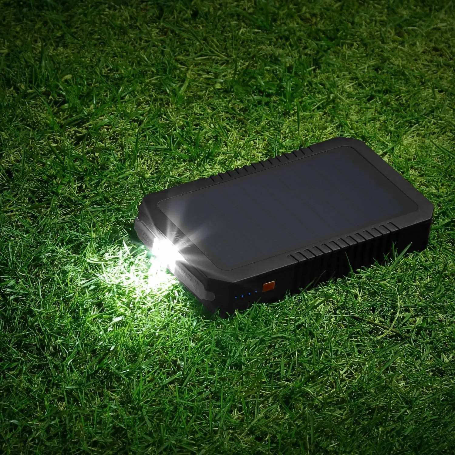 PB-P8 12000mAh Solar Power Bank Charger With Solar Panels