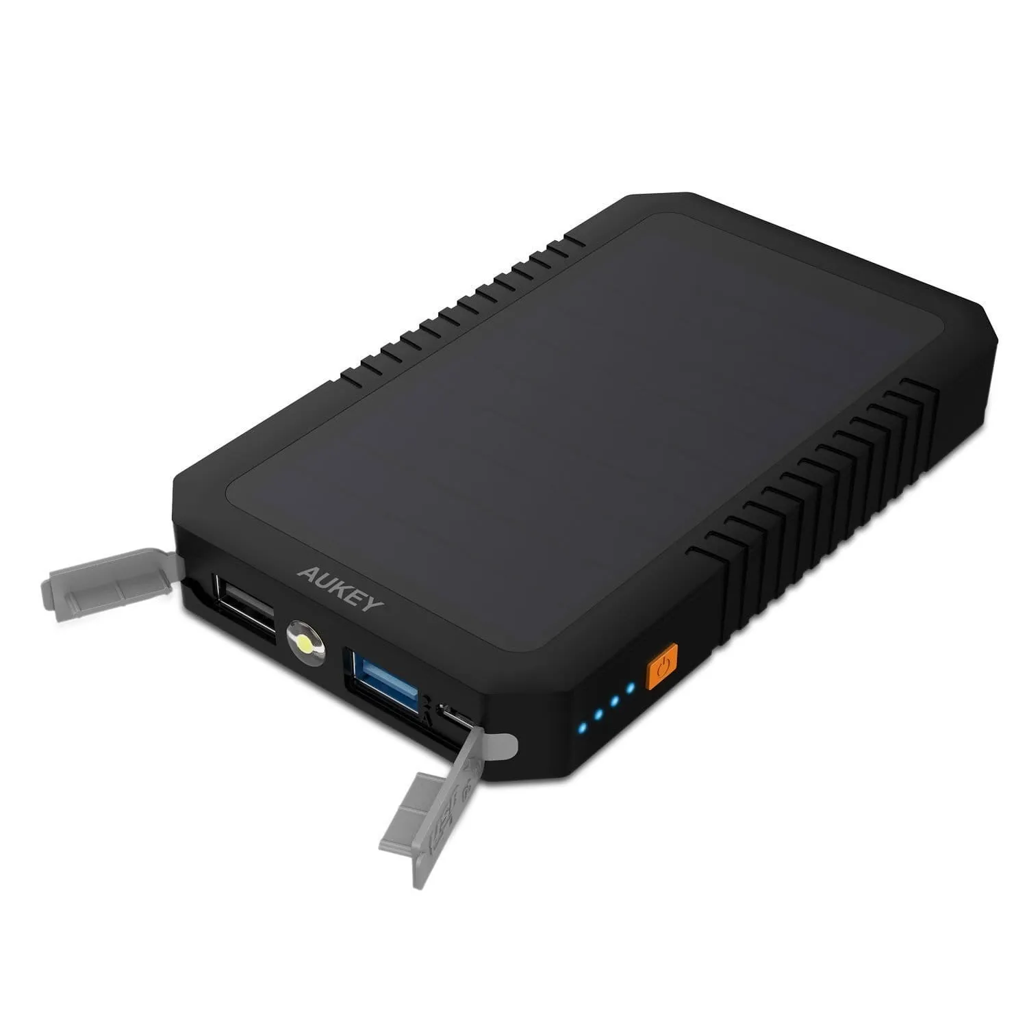 PB-P8 12000mAh Solar Power Bank Charger With Solar Panels