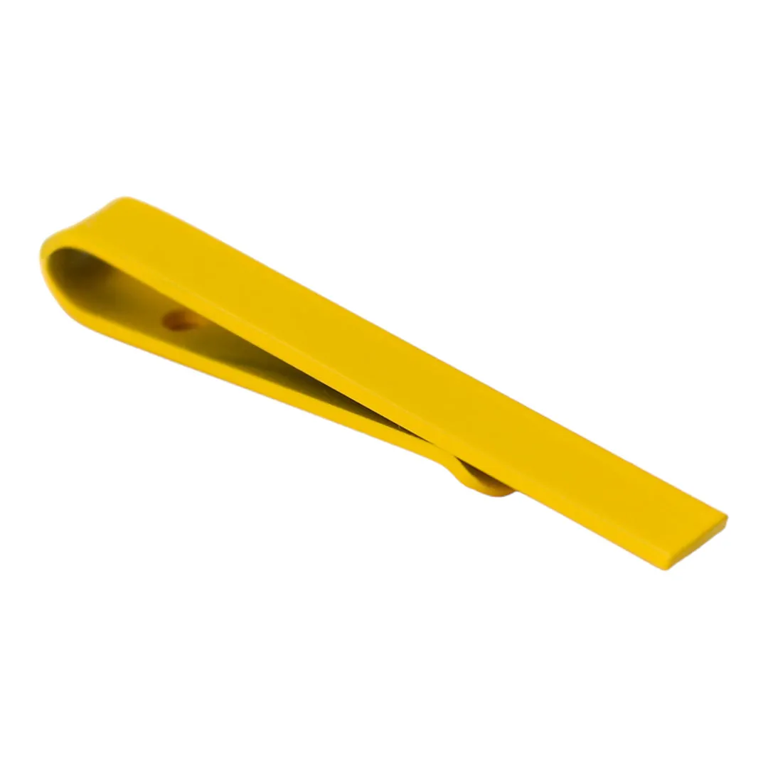 Peluche Slim Tie Bar Golden Tie Pin