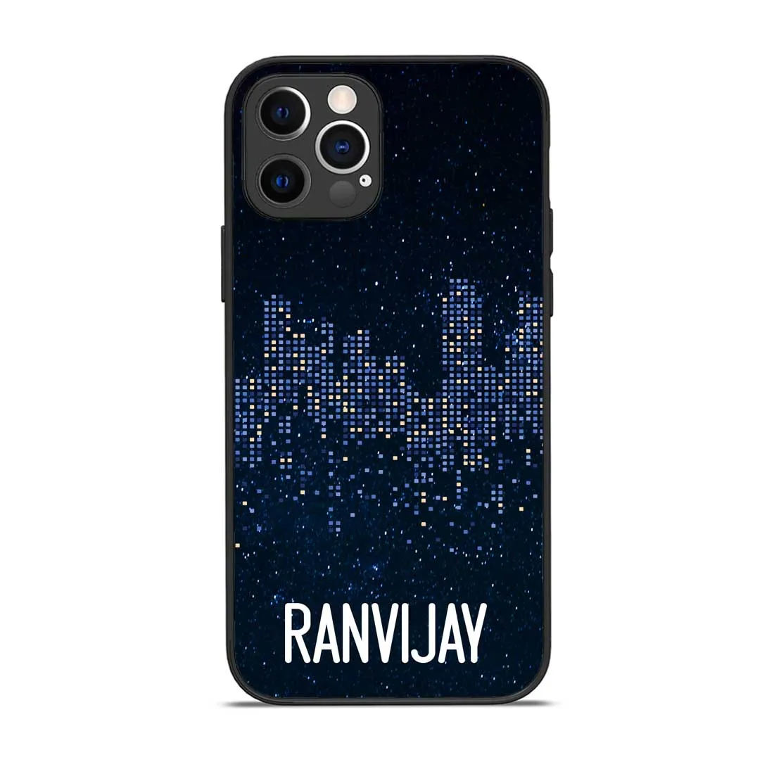 Personalized Back Cover with Name iPhone 12 Pro Case Mobile Covers Design  -  City