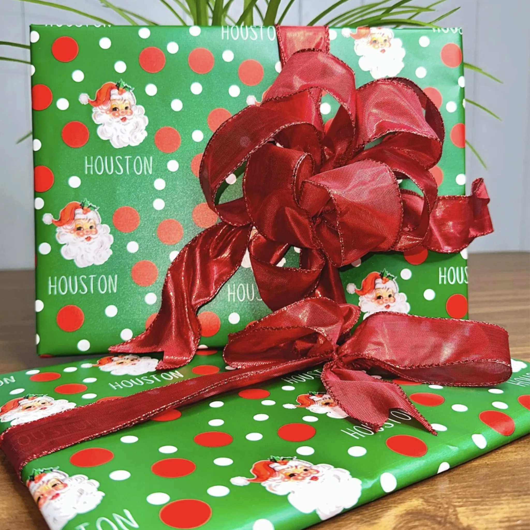 Personalized Christmas Joy Wrapping Paper - Add a Touch of Magic with Your Name of Choice