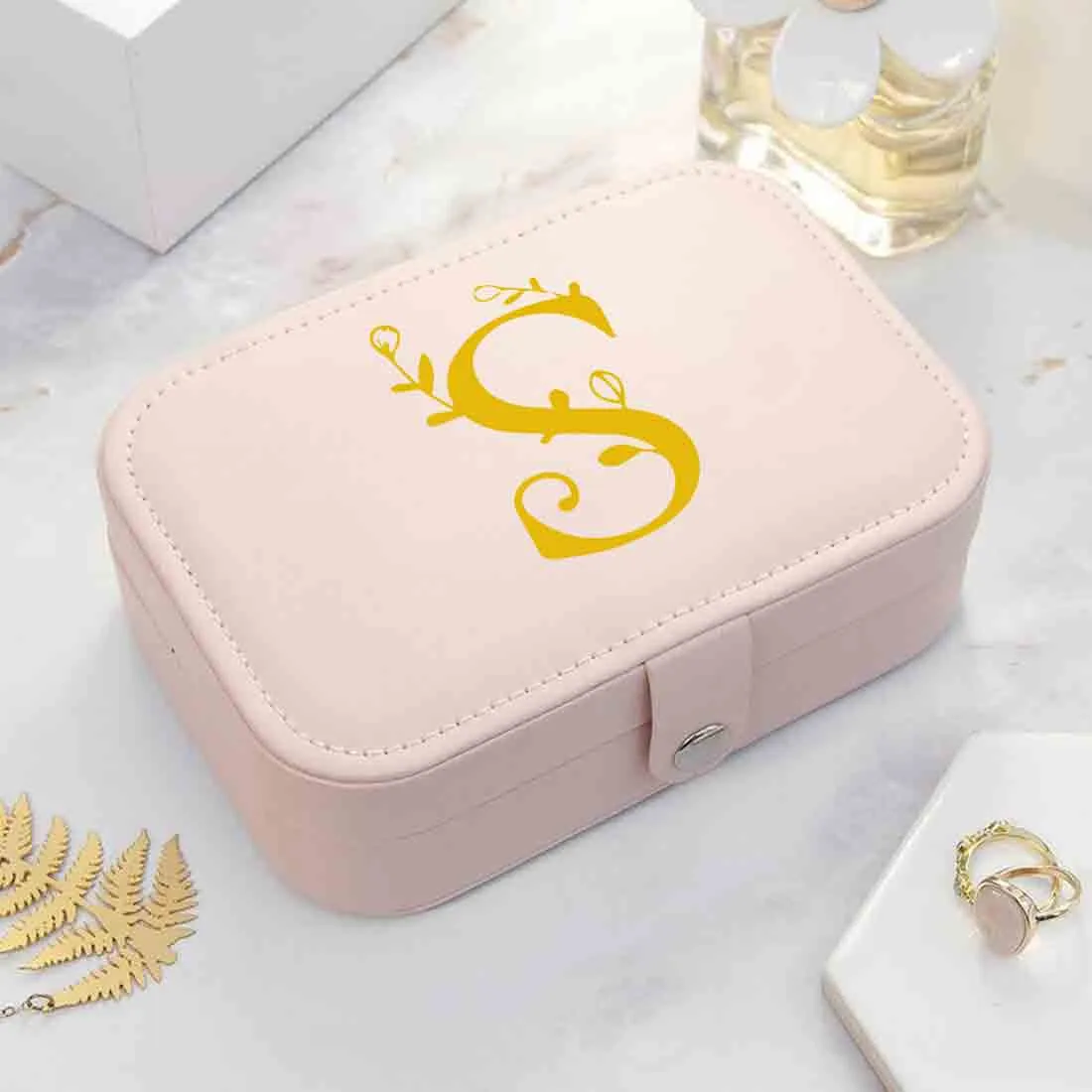 Personalized Jewellery Box for Gifting jewelry Case Earrings Pendant - Monogram