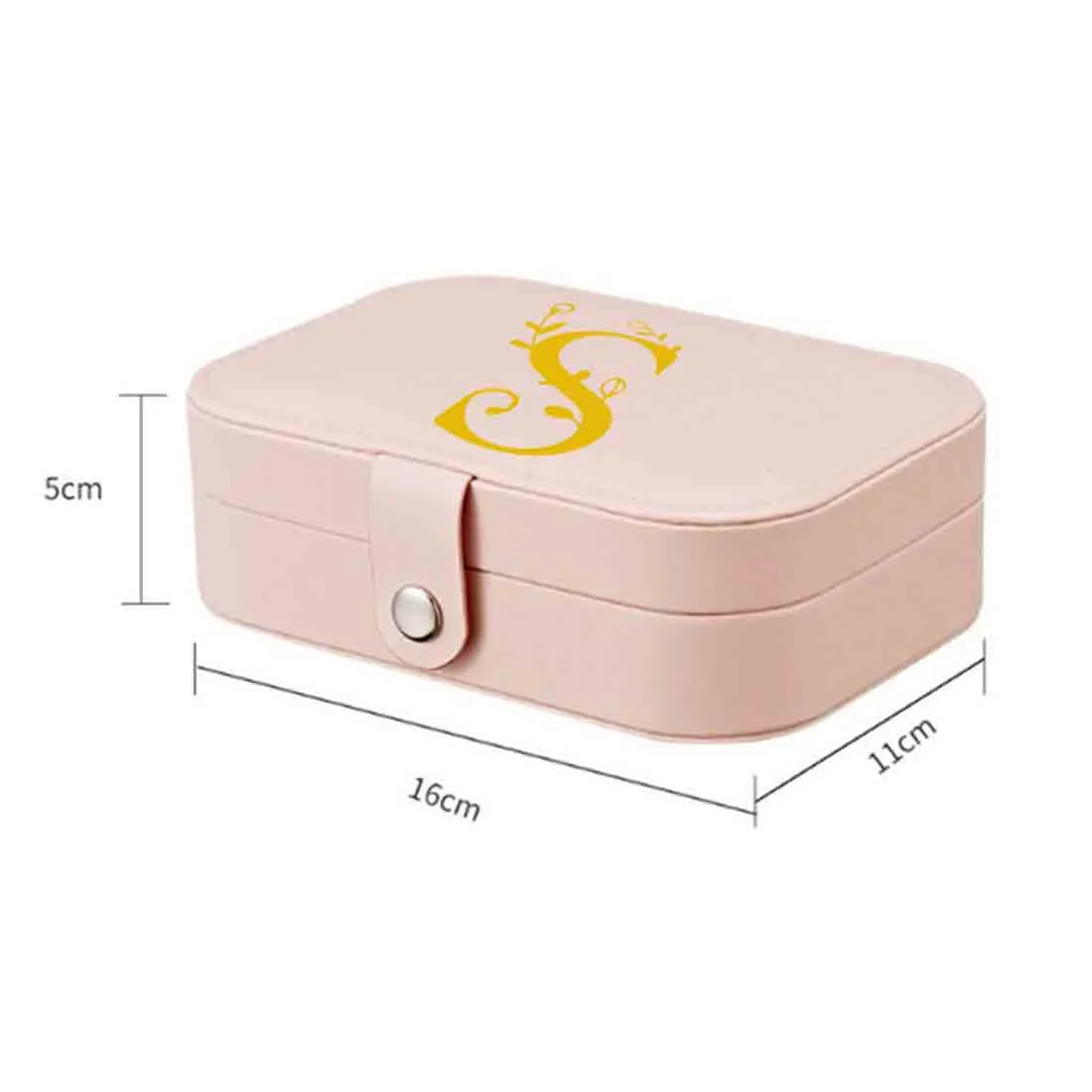 Personalized Jewellery Box for Gifting jewelry Case Earrings Pendant - Monogram