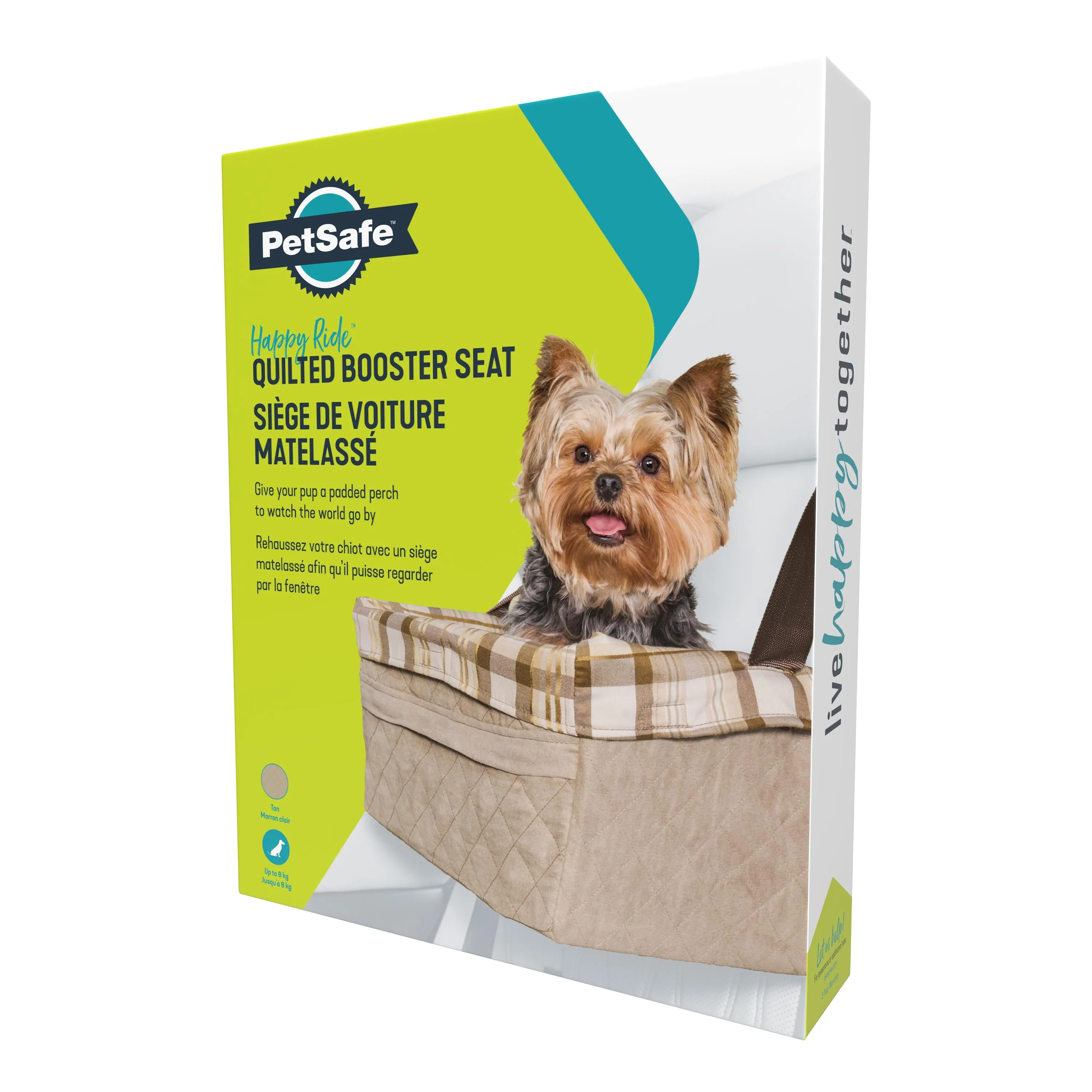 PetSafe Happy Ride Quilted Dog Booster Seat 11kg***