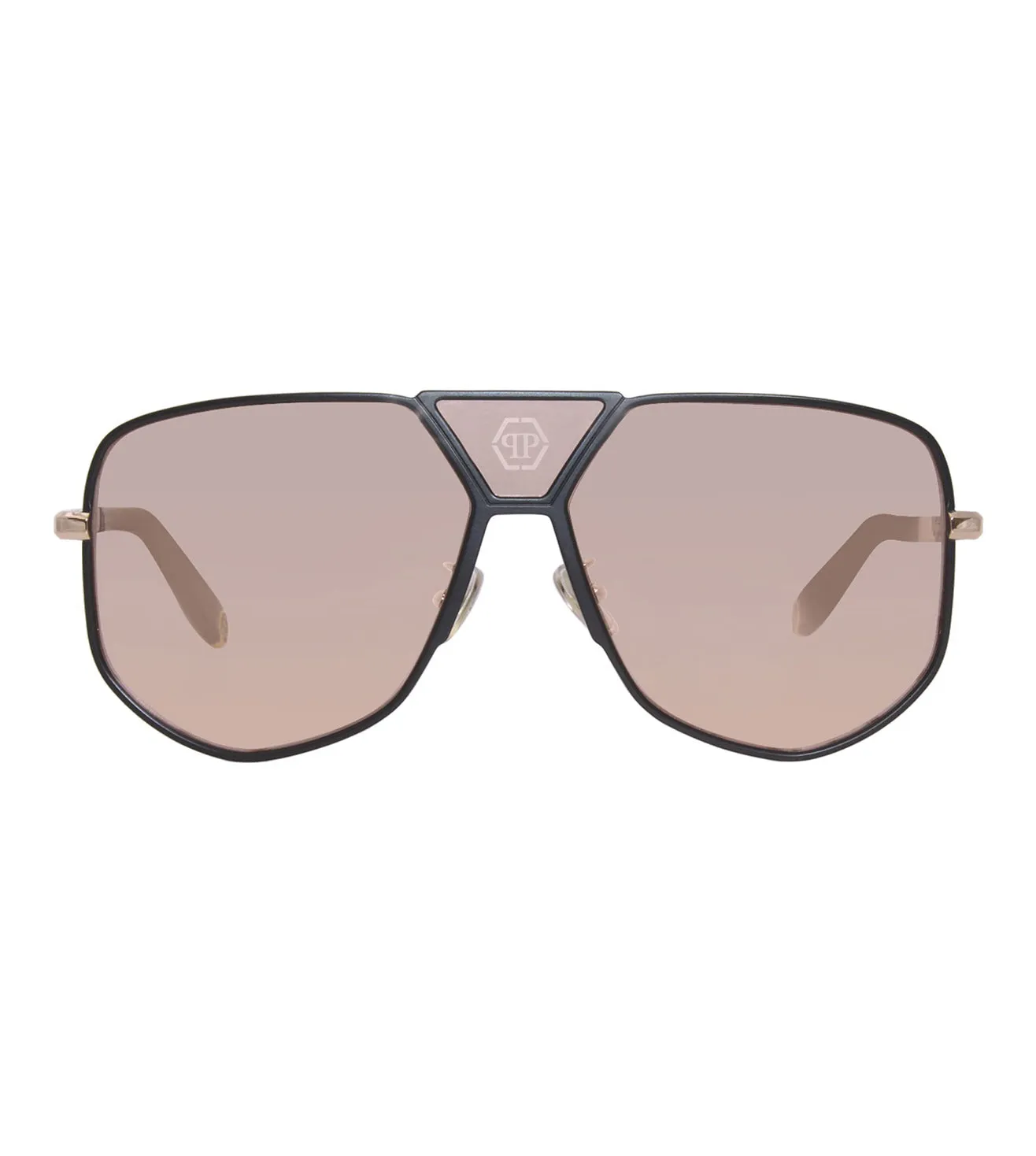 Philipp Plein Men's Brown Square Sunglasses