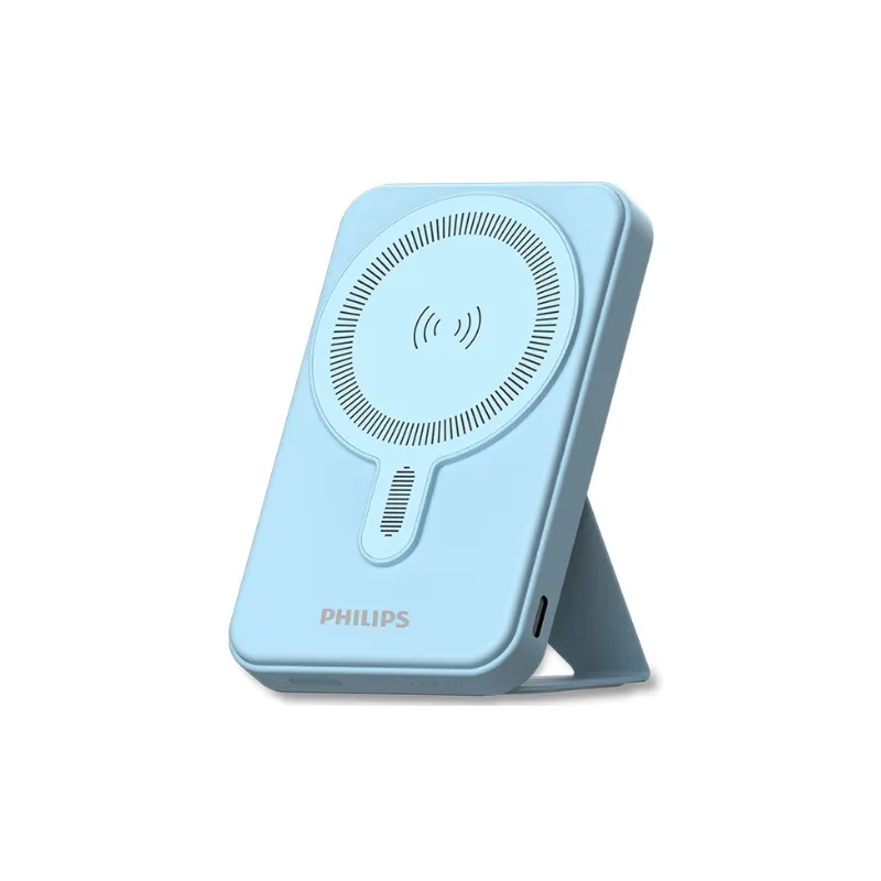 Philips 15W Magnetic Wireless Power Bank 5000mAh Wireless Charger Charging Powerbank USB Type C for iP 15/14 DLP9819N