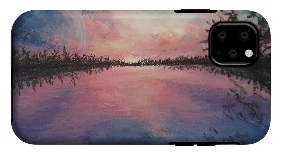 Planet Sunset - Phone Case