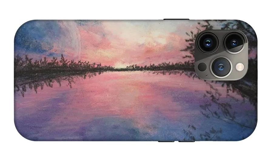 Planet Sunset - Phone Case