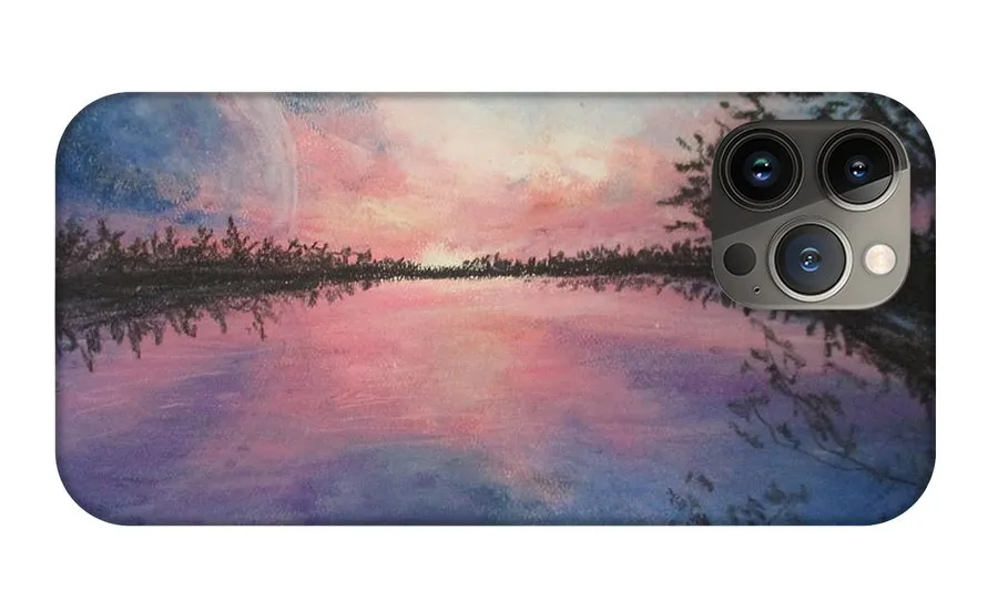 Planet Sunset - Phone Case