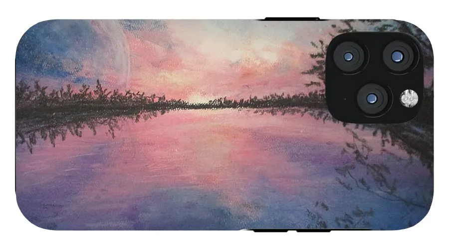 Planet Sunset - Phone Case