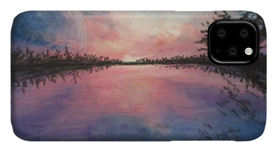 Planet Sunset - Phone Case