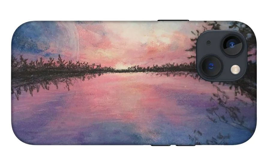 Planet Sunset - Phone Case