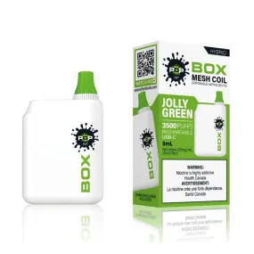 Pop Hybrid Box Jolly Green Disposable Vape Pen