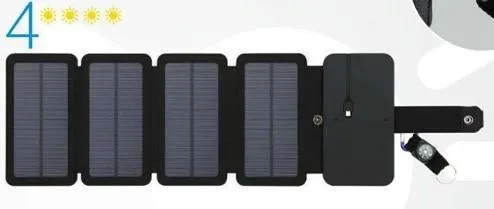 Portable Solar Powered Charger Panel Foldable