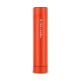 Powerocks 2800mAh Power Bank, 1 USB port, Includes Micro USB Charge Cable, Orange