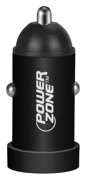 PowerZone KL-062CU USB Car Charger, Black :CD 1: QUANTITY: 1