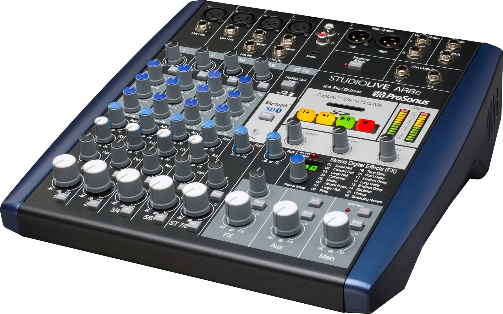 PreSonus StudioLive AR8c 8-channel Mixer / Recorder With USB-C