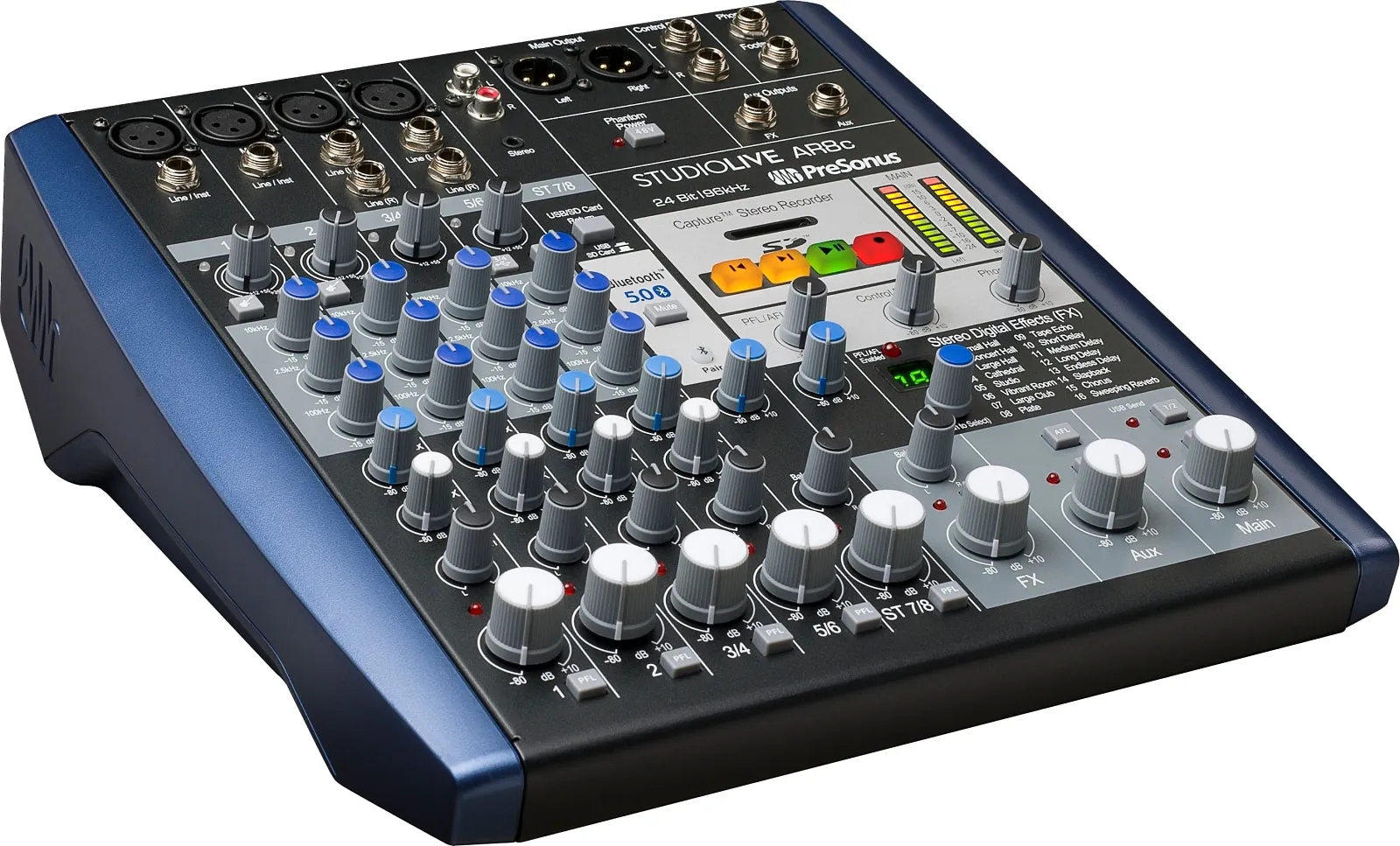 PreSonus StudioLive AR8c 8-channel Mixer / Recorder With USB-C