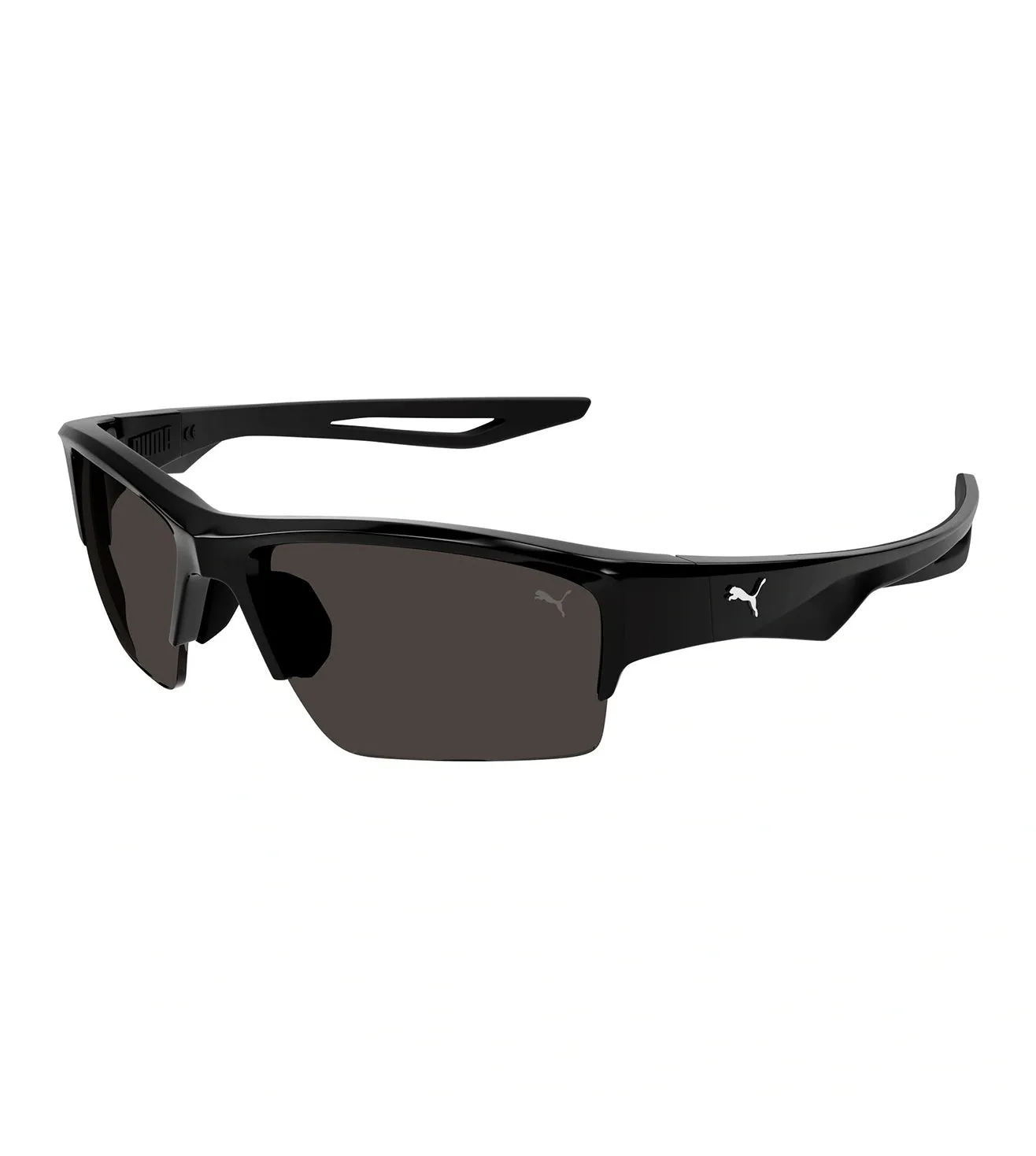 Puma Men's Smoke Wrap Around Sunglasses