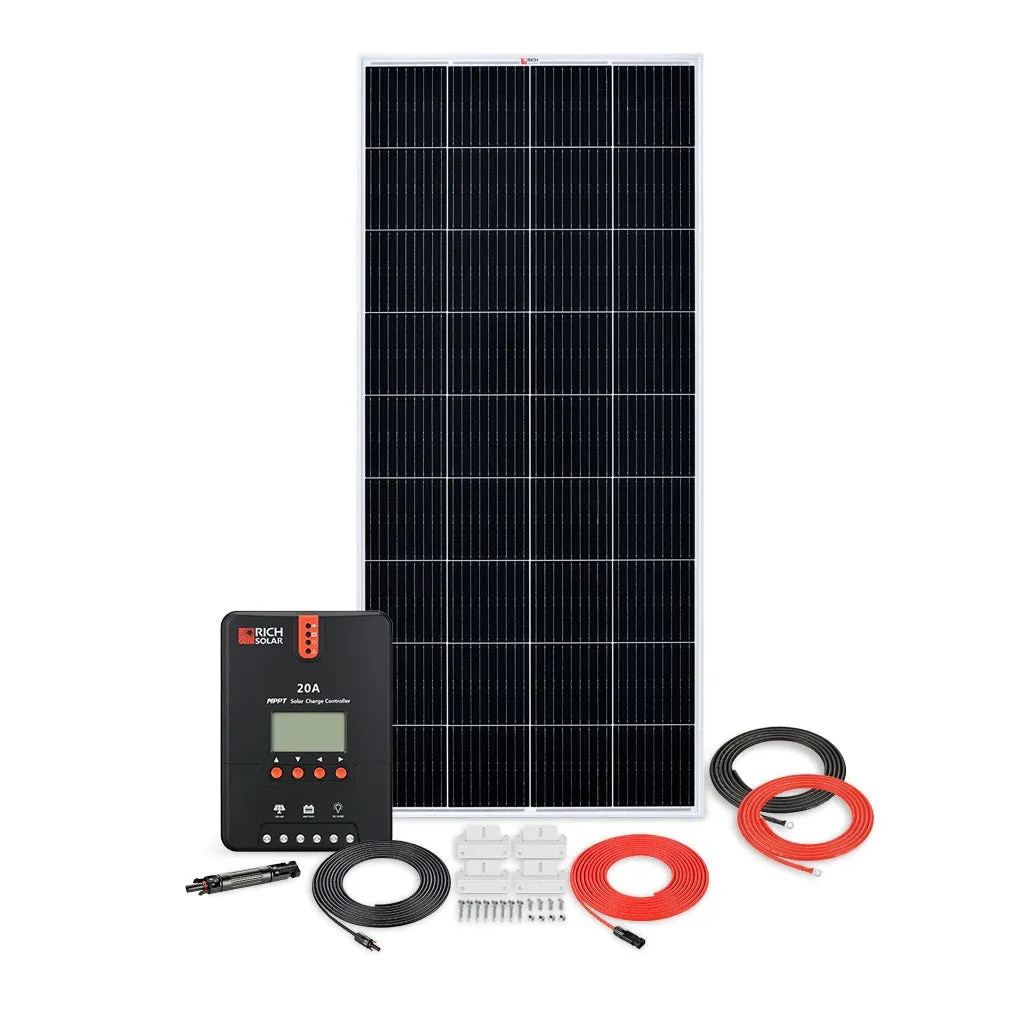 Rich Solar 200W RV 12V Kit Test