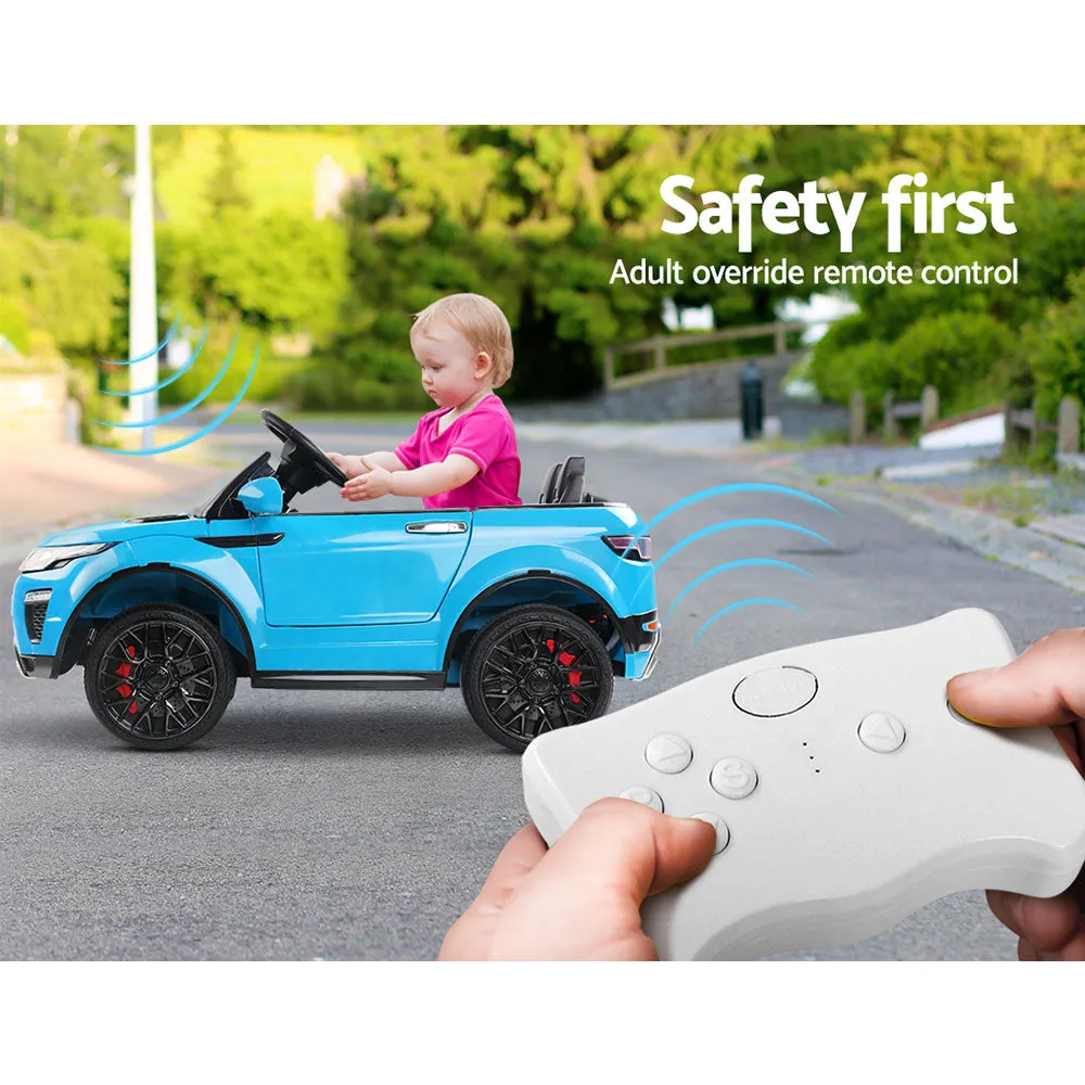 Ride On Car Toy Kids Electric Cars 12V Battery SUV - Blue