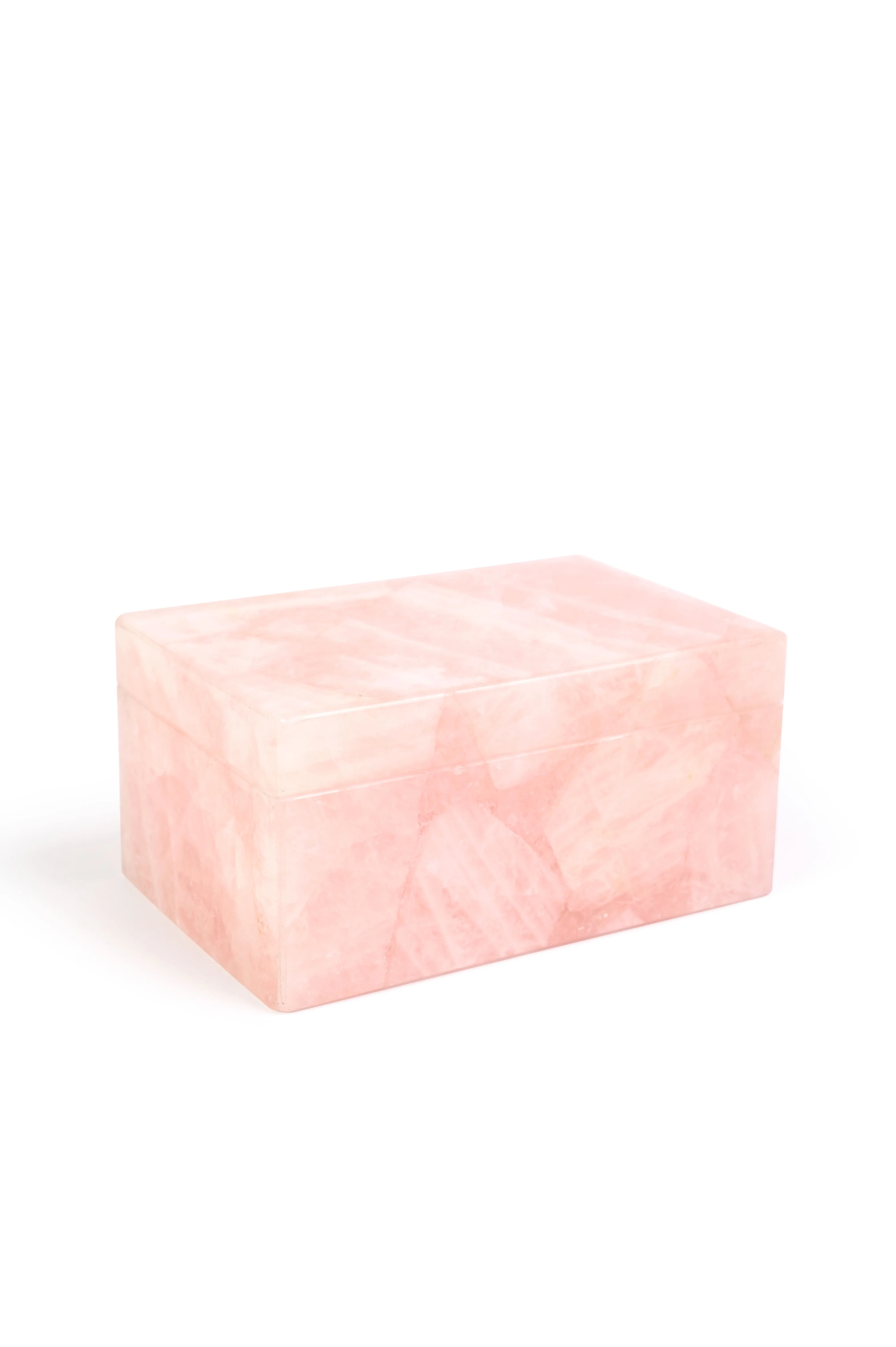 Rose Quartz Jewellery Box