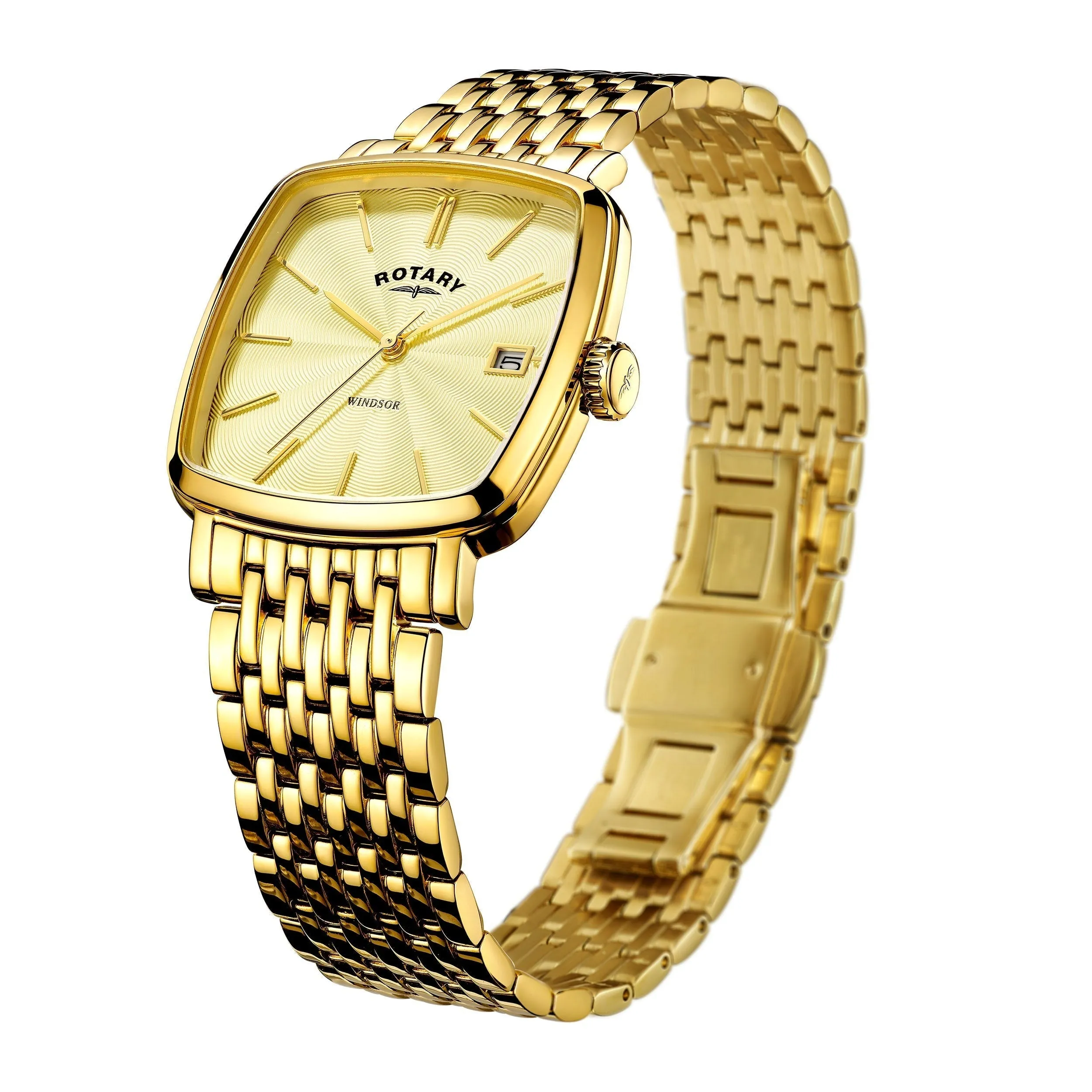 Rotary Windsor Men's Gold Watch GB05308/03