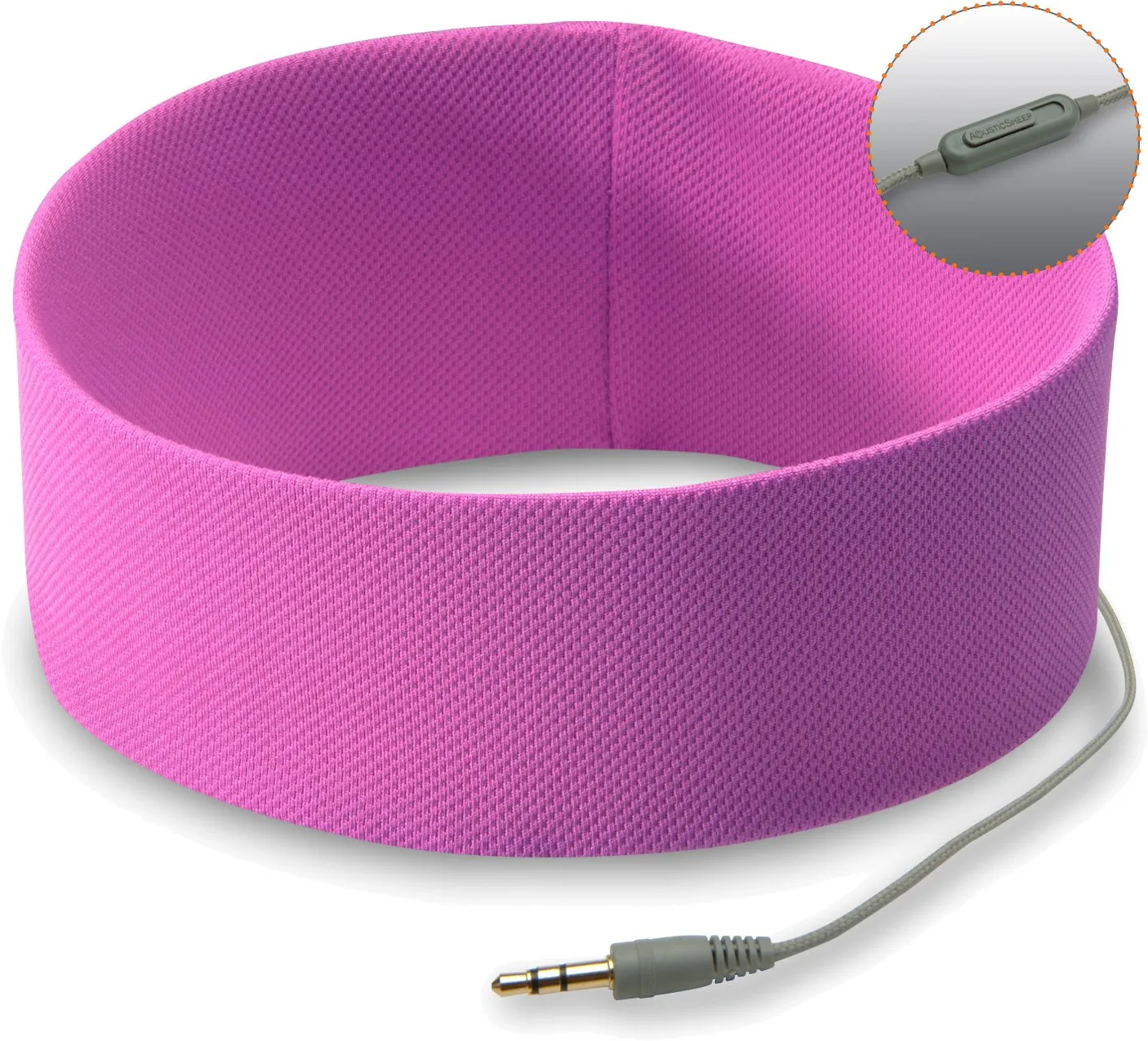 RunPhones Microphone Headphones (Wild Orchid, Medium)